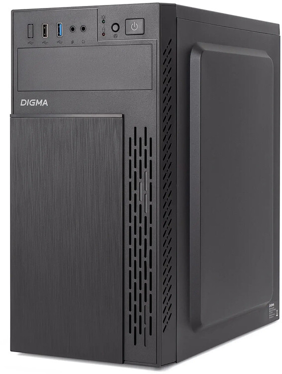 Корпус Digma DCC-MN301 без БП черный