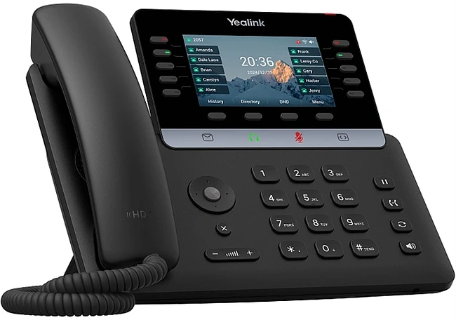 IP-телефон Yealink SIP-T74W черный
