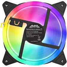 Вентилятор для корпуса GMNG GG-CF120ARGB2-PWMBK ARGB черный