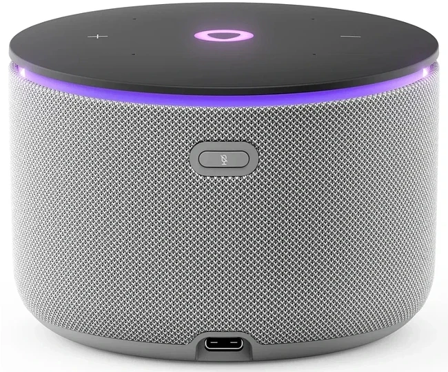 Умная колонка Яндекс Станция Мини 3 Про серый (YNDX-00059GRY)