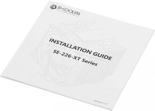 Кулер для процессора ID-Cooling SE-226-XT ARGB Snow
