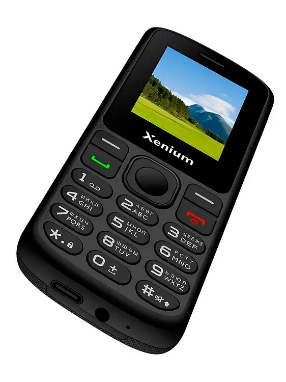 Мобильный телефон Xenium X160 черный (CTX160BK/00)
