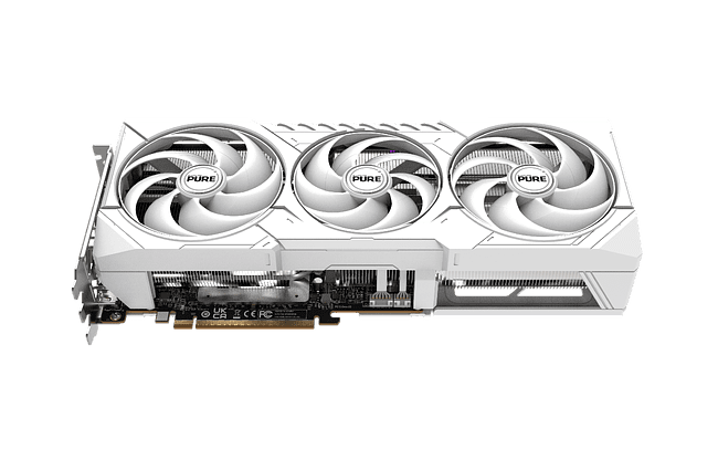 Видеокарта Sapphire RX 9070XT Pure OC 16GB GDDR6 (11348-02-20G)