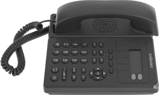 IP-телефон Flying Voice FIP-10 черный