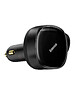 Автомобильное зарядное Baseus Enjoyment Retractable 2-in-1+C 33W Black (C00035500111-00)