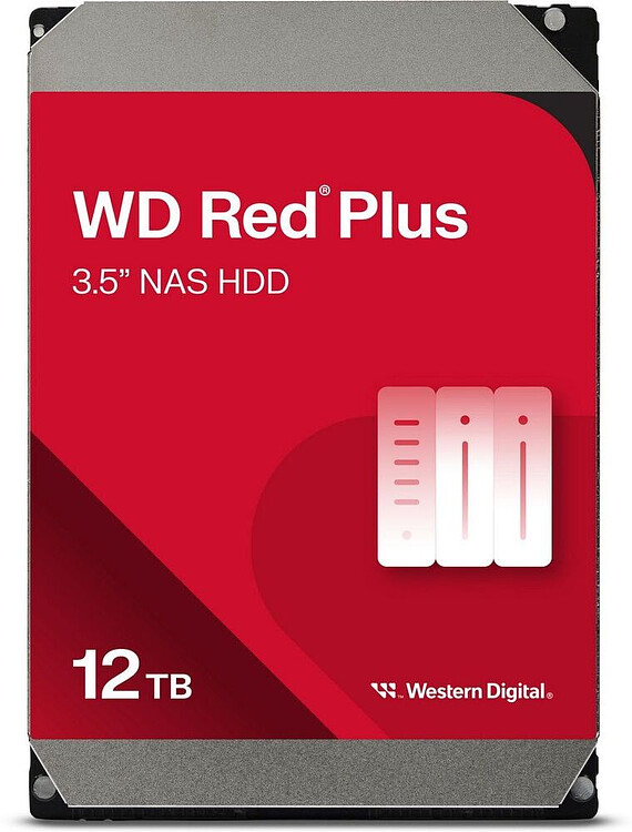 Жесткий диск WD Red Plus 12TB (WD120EFGX)