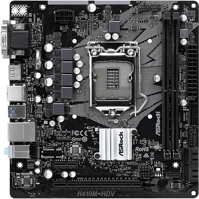 Материнская плата GigaByte H410M H