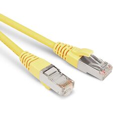 Кабельная сборка Hyperline PC-LPM-STP-RJ45-RJ45-C5e-2M-LSZH-YL желтый