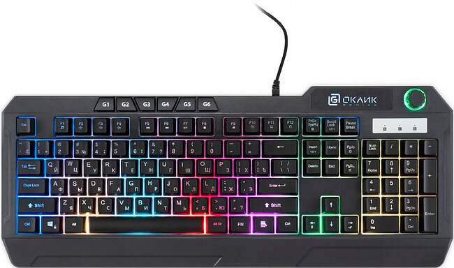 Клавиатура Oklick 715G черный (1680657) Клавиатура Oklick 715G черный (1680657)