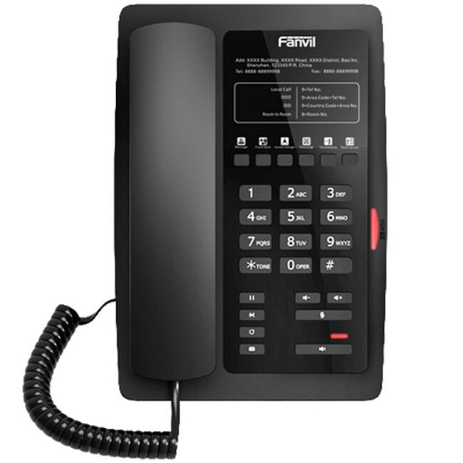 IP-телефон Fanvil H3 черный