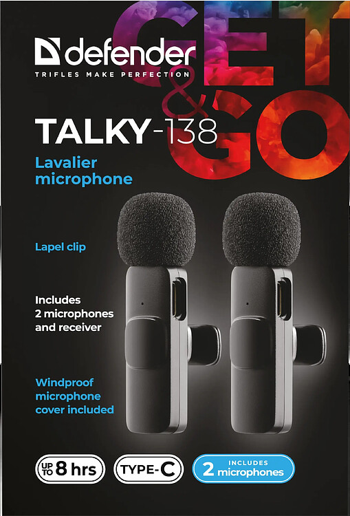 Микрофон Defender Talky-138 (64138)