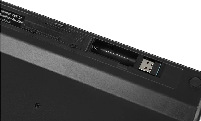 Клавиатура A4Tech Fstyler FBK30 черный/серый