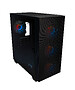 Корпус HAFF Fancy mATX без БП черный