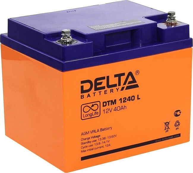 Аккумулятор для ИБП Delta DTM 1240L