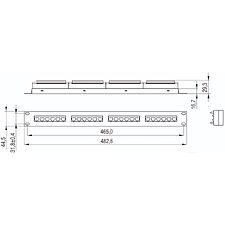 Патч-панель ITK PP24-1UC5EU-D05