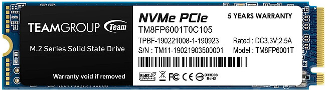 SSD диск Team Group MP33 1TB (TM8FP6001T0C101)