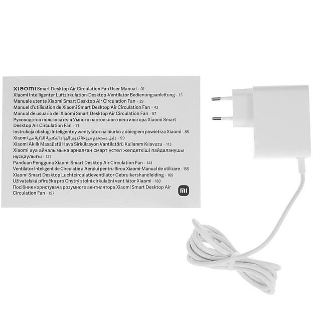 Вентилятор Xiaomi Smart Desktop Air Circulation Fan EU (BHR9872EU)