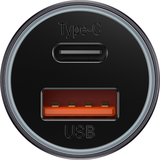 Автомобильное зарядное Baseus CGJM000113 Dark Gray
