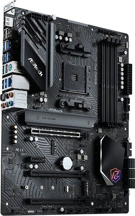 Материнская плата ASRock B550 PG Riptide DDR4