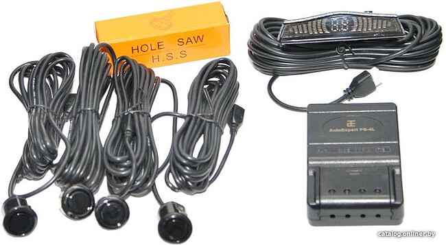 Парковочный радар AutoExpert PS-4L Profi черный