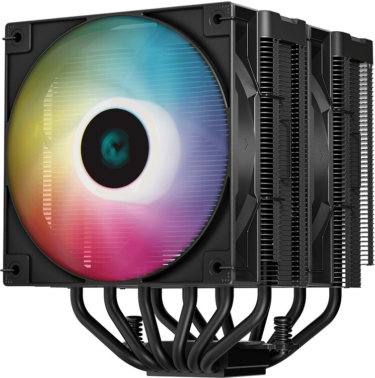 Кулер для процессора DeepCool AG620 Digital BK ARGB (R-AG620-BKADMN-G-2)
