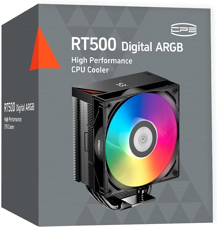 Кулер для процессора PCCooler RT500 Digital ARGB BK (RT500-BKAWYL-GL)
