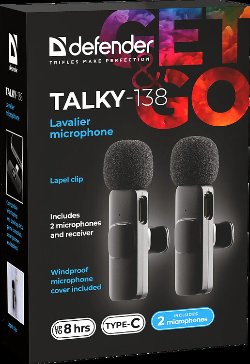 Микрофон Defender Talky-138 (64138)