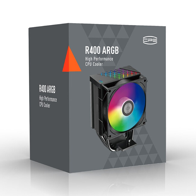 Кулер для процессора PCCooler R400 ARGB BK (R400-BKAWYX-US)