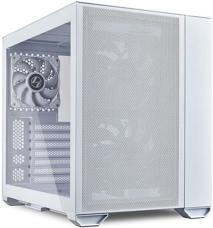 Корпус Lian Li O11 Air Mini E-ATX без БП белый (G99.O11AMW.00)