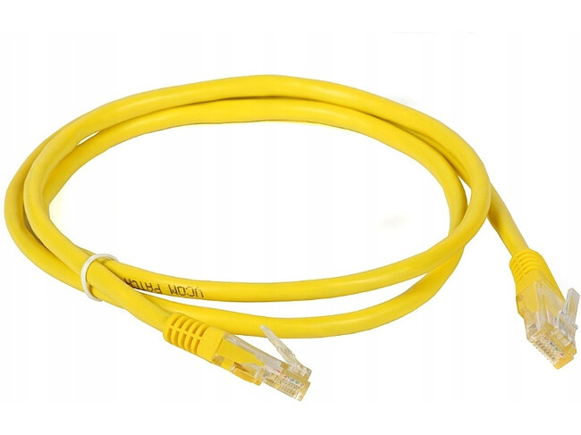 Патч-корд Cablexpert UTP PP10-5M/Y желтый