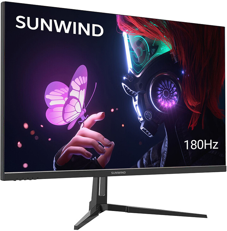 Монитор SunWind SM-25FI401 черный