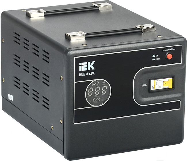 Стабилизаторы напряжения IEK Hub 3кВА (IVS21-1-003-13) Стабилизаторы напряжения IEK Hub 3кВА (IVS21-1-003-13)