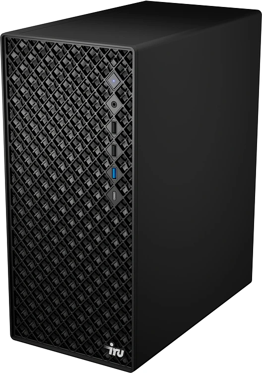 Компьютер IRU Tactio 310H6SB черный (2131072)