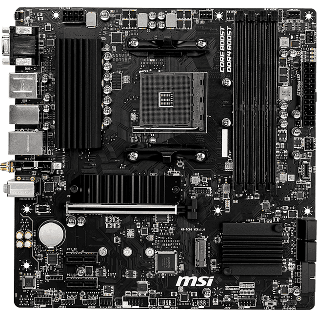 Материнская плата MSI B550M Pro-VDH WiFi mATX DDR4