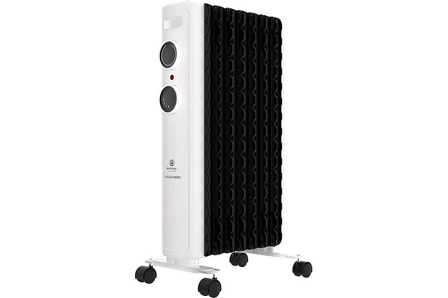 Радиатор Royal Clima Laggio Nero ROR-LN7-1500M белый/серый