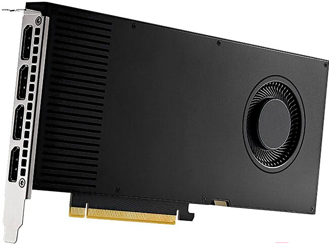 Видеокарта Nvidia RTX A4000 16GB BLK 256B (900-5G190-1700-000)