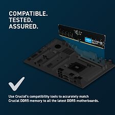 Оперативная память Crucial 32GB DDR5 PC5-38400 (CT32G48C40U5)