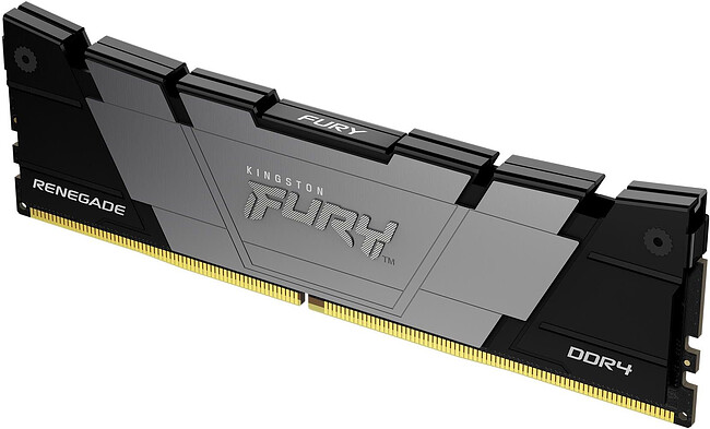 Оперативная память Kingston Fury Renegade Black DDR4 32GB (KF432C16RB2/32)