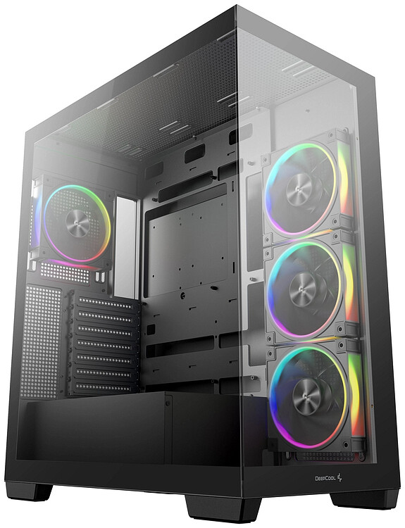 Корпус DeepCool CG580 4F V2 ITX без БП черный (R-CG580-BKADA4-G-2)