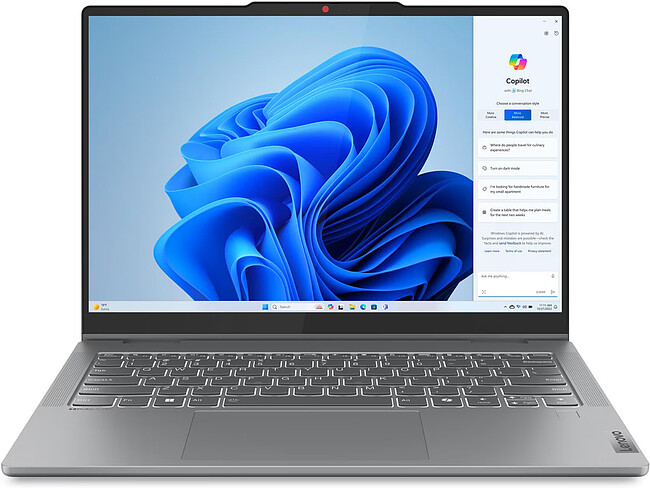Ноутбук Lenovo IdeaPad 5 2-in-1 14IRH9 Luna Grey (83KX007YRK)