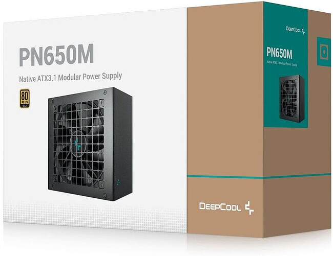 Блок питания Deepcool GAMERSTORM PN650M 650W (R-PN650M-FC0B-WGEU)