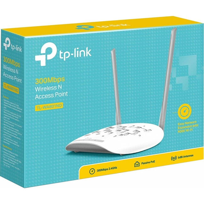 Точка доступа TP-Link N300 (TL-WA801N)
