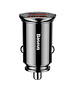 Автомобильное зарядное Baseus Circular Plastic Black (CCALL-YD01)