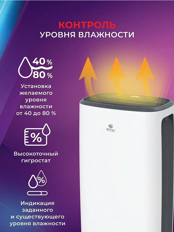Осушитель воздуха Royal Clima Carisma Loft (RD-CR20-E)
