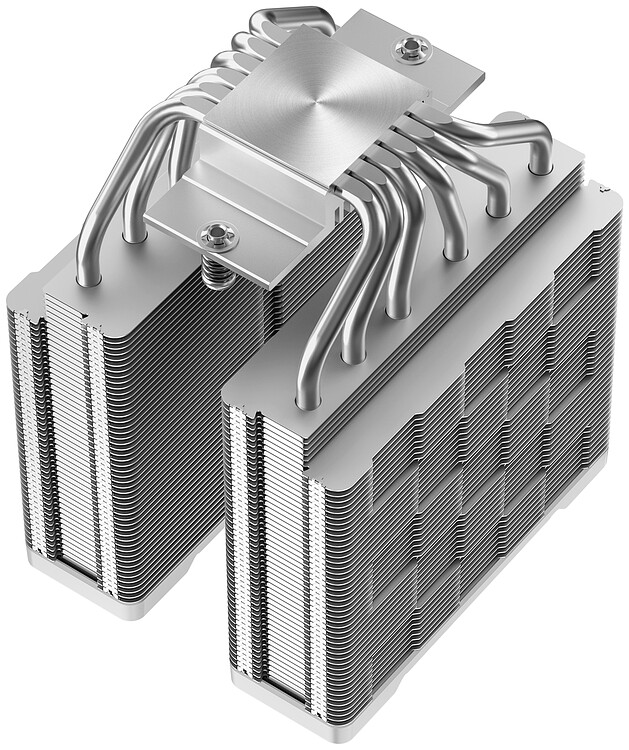 Кулер для процессора Deepcool AG620 G2 WH белый (R-AG620-WHNPMG2-G)