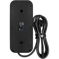 Сетевой фильтр Powercom SP-08 USB03AB 1.8м 8 розеток черный Сетевой фильтр Powercom SP-08 USB03AB 1.8м 8 розеток черный