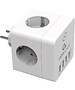 Сетевой фильтр Cablexpert CUBE-4-U4-W белый