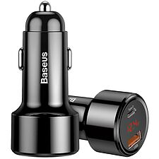 Автомобильное зарядное Baseus Magic Series Black (CCMLC20C-01)