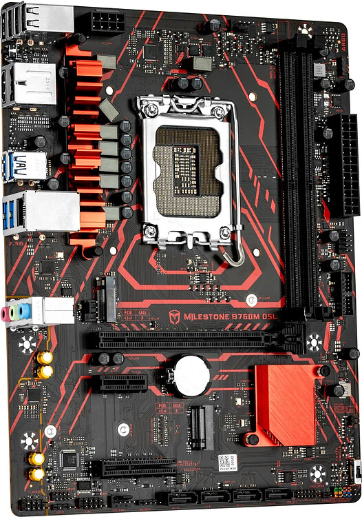 Материнская плата Maxsun MS-Milestone B760M D5L V2