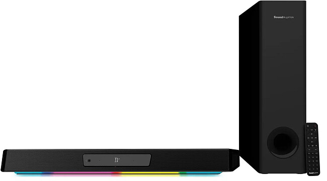 Саундбар Creative Sound Blaster Katana V2X черный (51MF8400AA000)